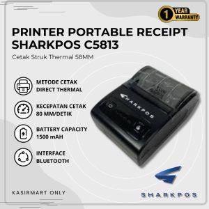 Printer Bluetooth Thermal 58mm Sharkpos C5813 RPP02N Sharkpos C 5813 C-5813 Printer 58mm