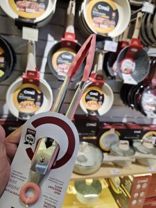 Cypruz Tongs Silicone Capitan Makanan Food Grade