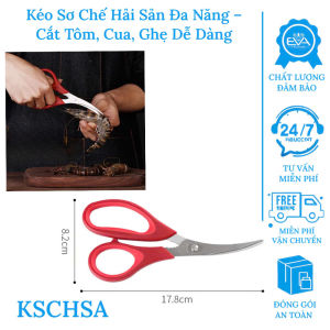 Dụng Cụ Kẹp Seagrip Pro Inox Đa Năng Dùng Kẹp Càng Cua-Ghẹ Và Tách Hạt Vỏ Cứng