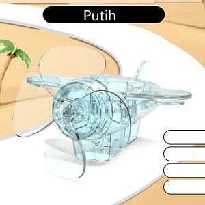 Pesawat Tenaga Angin - Kendaraan Motor - Mobil - Lampu LED - Hiasan