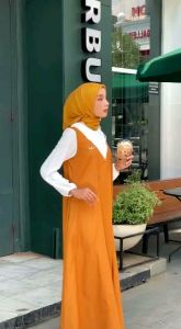 Gamis cantik linalivia Yunna dres mustrad jumbo