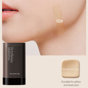 NIKUNX [Local Stock]Kakashow Hydrating Foundation Stick Waterproof And Durable Non-removal Of Makeup Double-Ended Foundation Concealer
