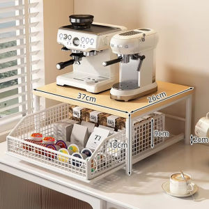 【BUY 1 TAKE 1】Coffee Machine Storage Rack Drawer Organizer Coffee Capsule Rack Microwave Stand Wine Rack Storage Display Rack  Kitchen Spices and Jars and Bottles Holder Stand Coffee Bar