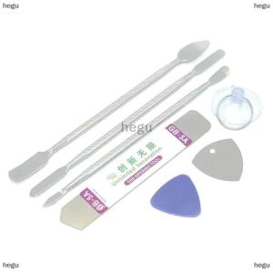 [COD] hegu 7pcs kim loại spudger Kit phổ điện thoại di động sửa chữa mở công cụ điện thoại di động tháo rời xà beng thép Pry điện thoại tay công cụ thiết lập