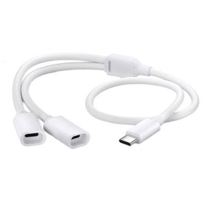 Loại linh hoạt C Cáp chia cho bảng điều khiển kép năng lượng mặt trời Máy ảnh an toàn ngoài trời giám sát thiết lập 480Mbps nhanh chóng chuyển