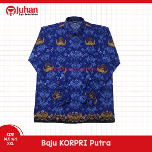 Kemeja KORPRI Terbaru 2022 Seragam KORPRI Baju Korpri Baju PNS KORPRI Putra Baju Batik Korpri Seragam Batik KORPRI Pria Baju KORPRI Pria Baju Guru Pria
