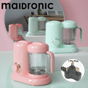 Aicook x Maidronic 4 in 1 Multifunction Baby Food Processor Steam Grind Cook Mix Blender Food Preparation Mixers