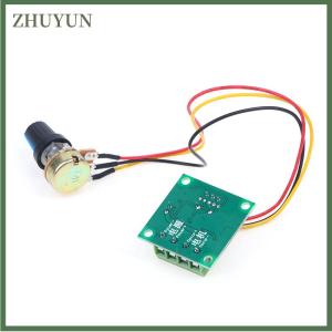 ZHUYUN Có thể điều chỉnh Bảng điều khiển DC Tốc độ động cơ điều khiển PWM 1803bk 1.8V 3V 5V 6V 12V 2A điện áp thấp điều chỉnh tốc độ mô-đun điều khiển