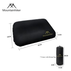 Mountainhiker Self-Inflating Pillow Pillow Camping Portable Quality Materials Automatic Travel Pillow Press Inflatable Type square Pillow