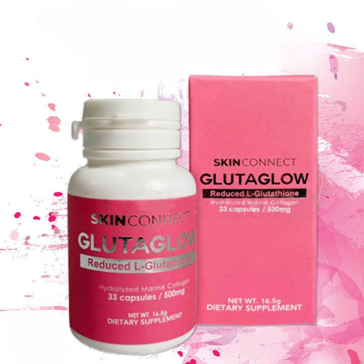 gluta glow glutathione Gluta Glow Skin Connect - (Glutathione Collagen Vitamin C Vitamin E  GlutaGlow ) Glutathione Collagen Capsules Biotin Alpha Lipoic Acid Capsules  - Lazada