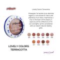 TERRACOTTA EYESHADOW LOVELY COLORS. 