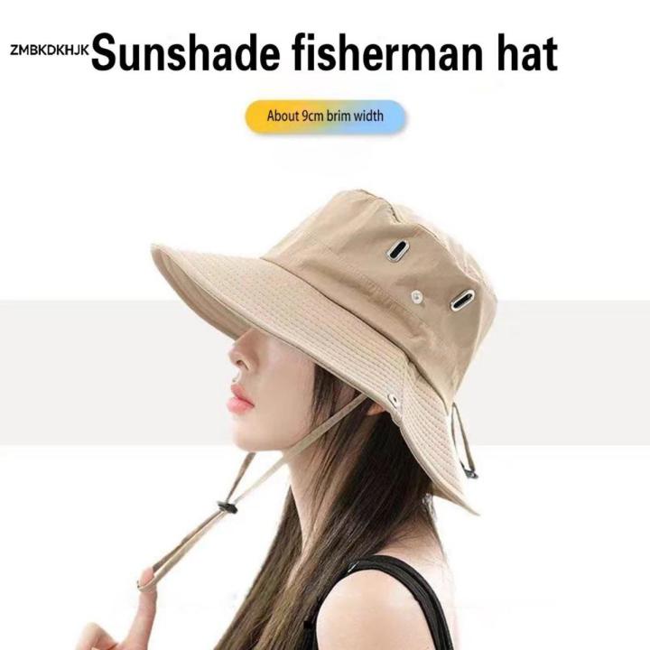 ZMBKDKHJK Men & Women, Outdoor Trekking, Beach & Travel Sun Hat, Hiking ...
