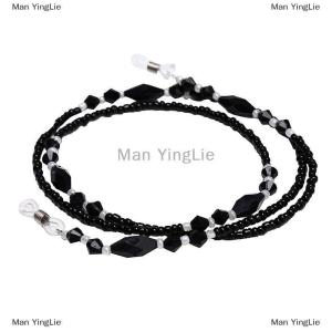 [COD] Man YingLie Beads Beaded Eyeglass Cord Reading Glasses Eyewear Spectacles Chain Holder