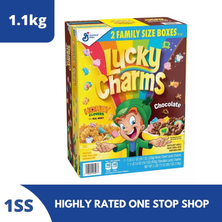 Lucky Charms Chocolate Honey Clover Variety Pack Kg Lazada Ph