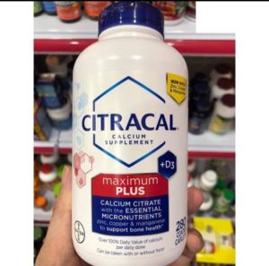 CITRACAL VIÊN UỐNG BỔ SUNG CANXIN và D3 280VIEN MỸ