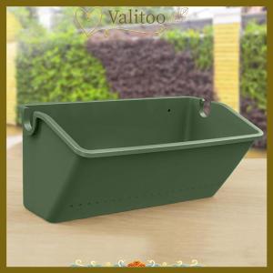 [Valitoo] Garden Outdoor Plant Wall Flower Pot Container Wall Hanging Vertical Green