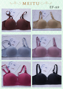 A9#ชุดชั้นในบราถนอมทรง 3D ( size 36-42) ผ้าดีมากเกรดพรีเมี่ยม ใส่สบายฟองน้ำบาง ๆไม่มีแหวนเหล็กราคาขายส่งจัดส่งในวันเดียวกัน