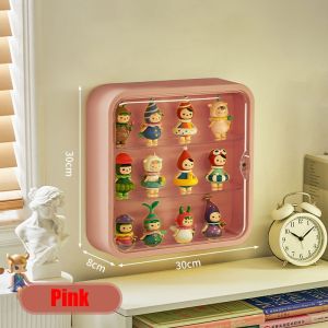 Acrylic Display Rack Wall Mounted Blind Box Storage Display Shelf Multi Layer Dust Display Rack