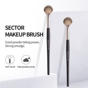 Cọ Tán Phấn Highlight Gecomo Hình Quạt Bắt Sáng Siêu Sinh Dễ Sử Dụng Cọ Trang Điểm Đánh Má Hồng Tạo Điểm Nhấn TIDO TIDO