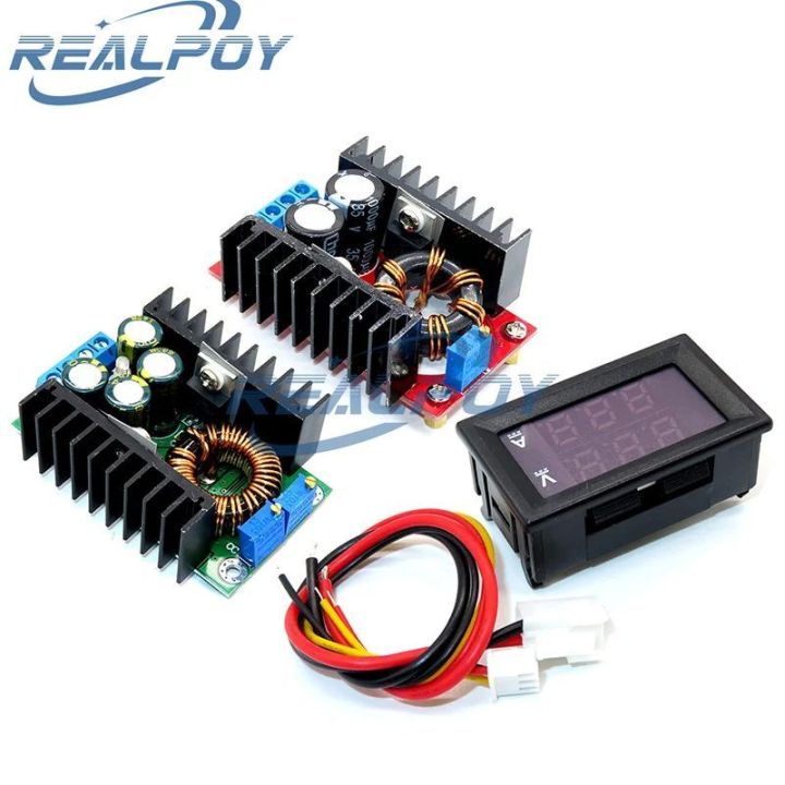 DC DC 150W Boost Converter / 9A 300W Step Down Buck Converter Power ...