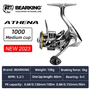 BEARKING New Arrival 149g 6BB Stainless Steel Bearing 5.2:1 Fishing Reel Drag System 6kgs Max Power Spinning Wheel Fishing Coil| |