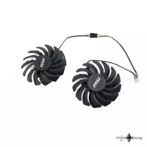พัดลมการ์ดจอ MSI RX 5700 XT/5600 XT MECH OC Graphics Card Fan PLD09210S12HH