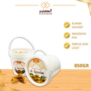 Kurma Sukari Al Qassim Ember 850gr / Kurma Sukari Premium / Sukkari Madinah SHABANI STORE