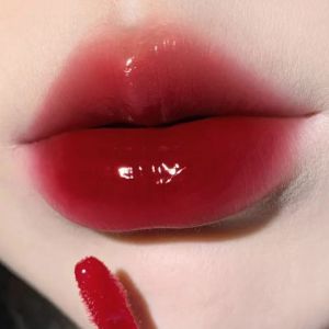 JON09 Long Lasting Water Gloss Mirror Lip Gloss Non-stick Cup Transparent Nude Crystal Jelly Lipstick Makeup Cosmetic Moisturizing Lip Glaze Women