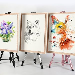 Foldable Adjustable Aluminium Alloy Sketch Drawing Easel Display Easel Artist Art Supplies