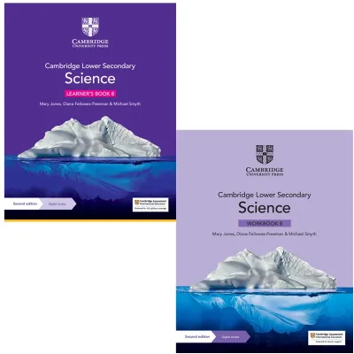 Cambridge Lower Secondary Science Studentbook +Workbook Stage7/8/9 [ colored reprinted physical book without digital access code]