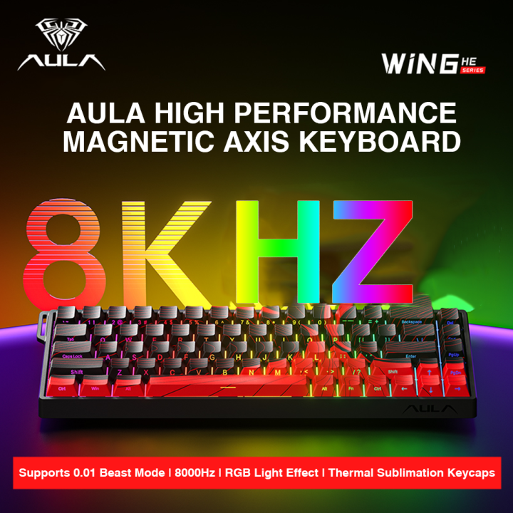 Computer Riibons AULA WIN60/68HE Customized RT Mechanical Keyboard with personalized ...