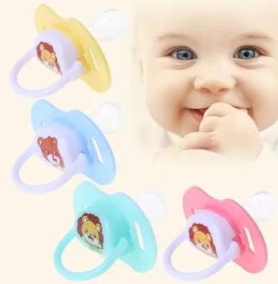 Núm giả bằng silicone an toàn thiết kế đầu tròn tiện dụng cho trẻ em