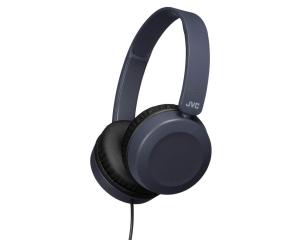JVC HA-S31M On Ear Headphone | Microphone | Powerful Sound | Integrated Remote & Mic for Smartphones | HAS31MB