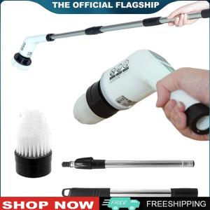 【New Arrival】 Electric Spin Scrubber Cordless Cleaning Brush Rechargeable Handheld Wireless Scrubber Shower Scrubber for Car Sink Tubs