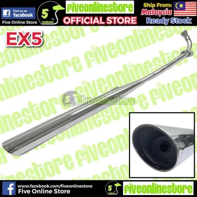 High Quality Modenas EX5 Dream EX5 HP Exhaust Pipe Standard Racing Muffler Pipe Ekzos Motorcycle Exhaust
