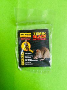 Racun Tikus TEMIK BLACK 15G Gatotkaca jos tenan!!
