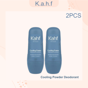 ( 2PCS ) Kahf Roll On Antiperspirant Deodorant deodorant cowok anti bau ketek badan biru hitam hijau
