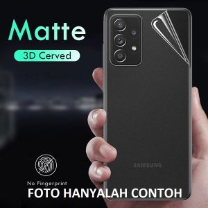 ANTI GORES MATTE BELAKANG SAMSUNG S23 FE S8 S8 PLUS S9 S9 PLUS HYDROGEL PLASTIK ANTI MINYAK SKIN GARSKIN ANTI JAMUR PELINDUNG BELAKANG BACK PROTECTOR SAMSUNG S23 FE