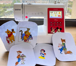 Brother M380D INNOV-IS Sewing & Embroidery Machine - Mickey & Friends /Mesin jahit sulam portable Brother