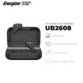Tai nghe bluetooth V5.0 True Wireless ENERGIZER UB2608 tích hợp sạc dự phòng 2600mAh, chống thấm nước IPX4 - Hàng chính hãng, bảo hành 1 năm 1 đổi 1. 