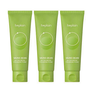 SG STOCK STOCK Beplain Mung Bean pH-Balanced Cleansing Foam 80ml | Gentle Deep Clean Hydrating & Soothing Facial Cleanse