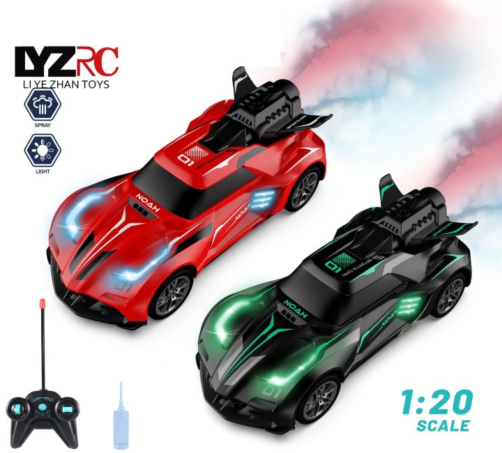 LYZRC 1:20 Spray Electric RC Car High Speed Drift Car With