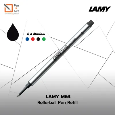 ไส้ปากกา LAMY M63 Rollerball Pen Refill Medium M 0.7 mm Black Blue Red Green Ink - ไส้ปากกาโรลเลอร์บอล ลามี่ M63 หัว M 0.7 มม.