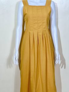 AllMart Clothing Zia Dress - Chic Design for Stylish Casual Wear Sleeveless Maxi Dress for Women Bas