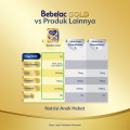 BEBELAC Gold 3 360 gr Vanila Susu Pertumbuhan Anak 1 - 5 Tahun. 