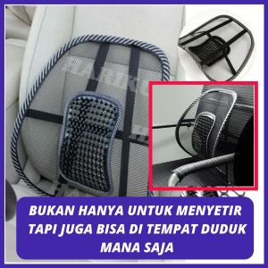 [Sandaran Nyaman] Sandaran Penyangga Punggung Kursi Serba Guna Berkualitas - Mesh Back Support