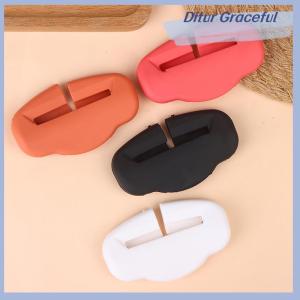 Ditur 2Pcs Seat Belt Buckle Cover Anti-Scratch Rubber Car Seat Buckle Protector Clip Protection Cover Universal For SUV Sedan