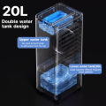 Air cooler electric fan 20L  Capacity water tank conditioner  cooler fan wide-angle fast cooling three-speed Air cooler fan electric fan with ice box fast cooling Three ice curtains to cool down aircon inverter window type Air cooler portable aircon. 
