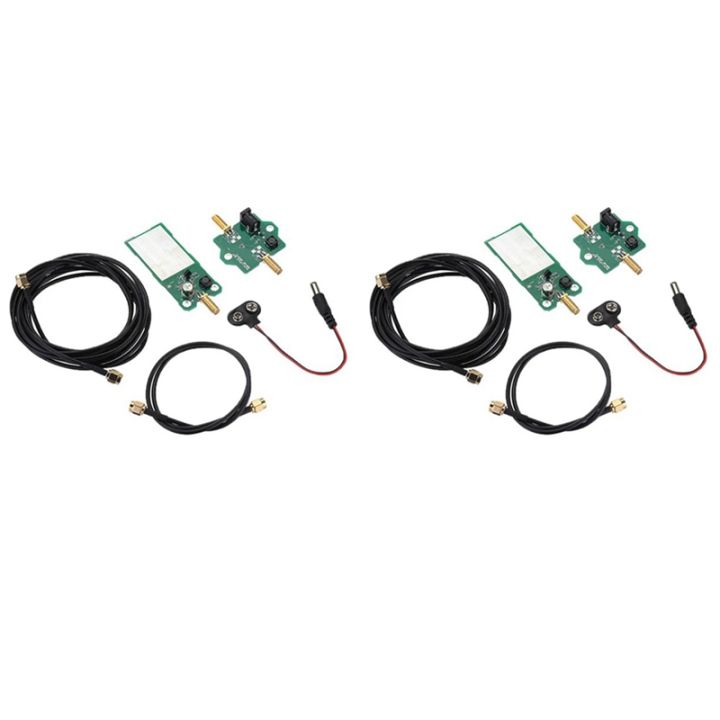 Antenna Attiva Mini-Whip 2 Pezzi Per RTL-SDR – Ricezione Onde Corte 10KHz-30MHz, Componente Elettronico Con Uscita SMA