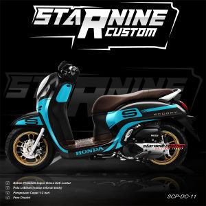 Desain Decal Scoopy 2021: Motif Simpel & Aksesoris Terbaru